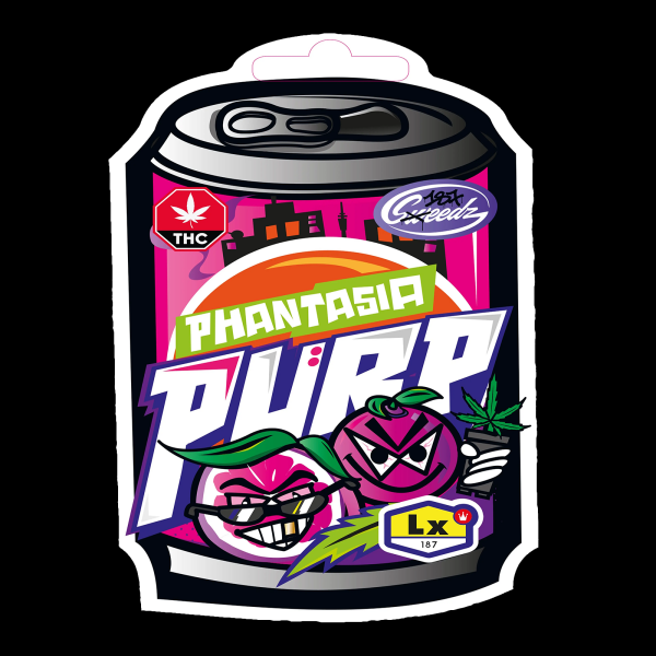 187 SWEEDZ - PHANTASIA PURP - 3x Cannabis Samen