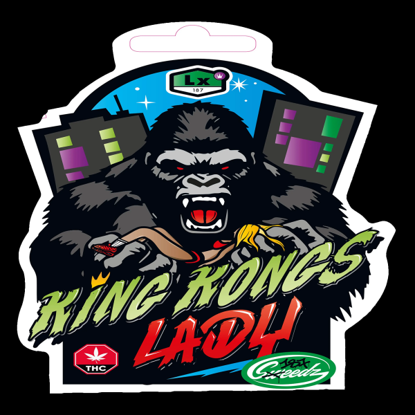 187 SWEEDZ - KING KONGS LADY - 3x Cannabis Samen