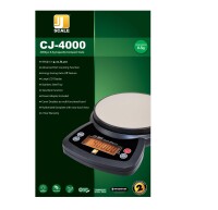 Jennings CJ-4000 mit Schale und Tablett 4000g x 0,5g