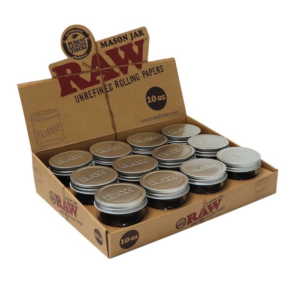 RAW Aufbewahrungsglas Mason Jar 295ml