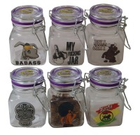 Juicy Jar Glas Klar 80ml 1 Glas zufällig