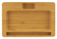 BUDDIES Bamboo Rolling Tray Mini, 18,5x12,5x2 cm