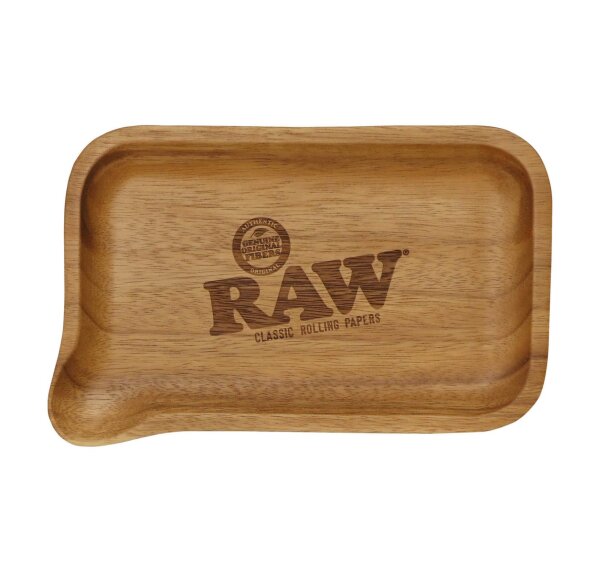 RAW Wooden Rolling Tray Spout 28,5 × 18,5 × 2 cm