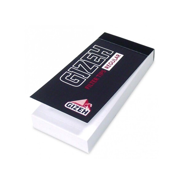 GIZEH Black Filter Tips Regular