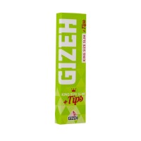 GIZEH SUPER FINE King Size Slim + Tips