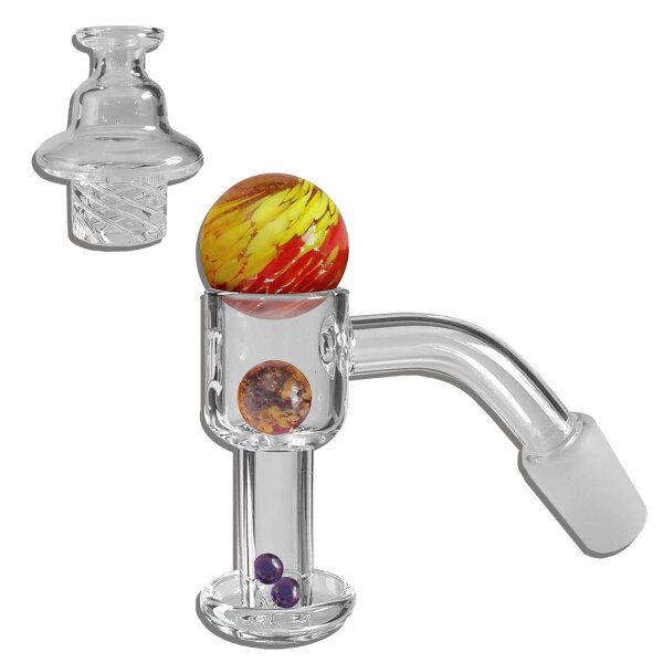 Black Leaf Terp Slurper Banger Set mit Carb Cap