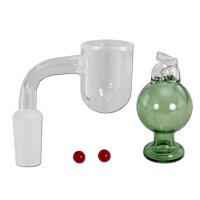 Black Leaf Quarz-Banger Carb Cap Terp Pearls