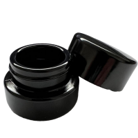 Violettglas 5 ml Rund Rosin Jar