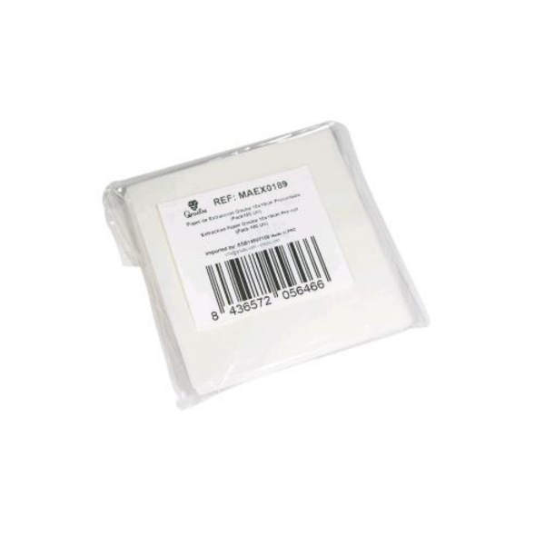 QNUBU Extraction Paper – Pack 100 Pre-Cut 10×10cm