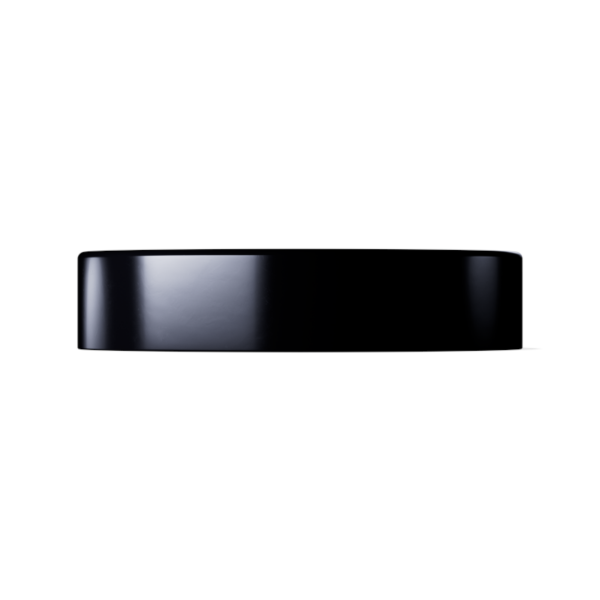 Lid Double Wall 82 Special, PP, Black, Glossy, Violet Phan Inlay – passend für Eris 240ml (Miron)