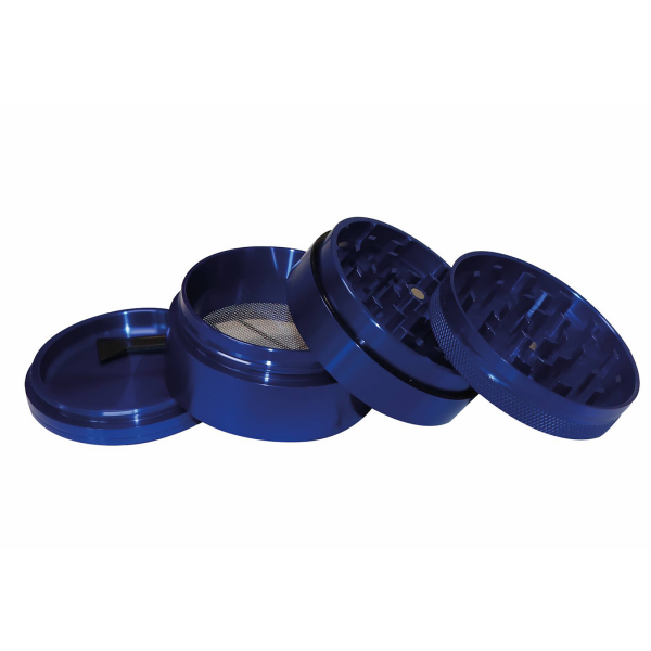 Elements Red Grinder Aluminium 4‑Part – Large (Ø 61 mm)