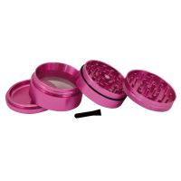 Elements Red Grinder Aluminium 4‑Part – Large...