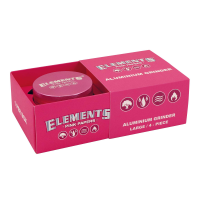 Elements Red Grinder Aluminium 4‑Part – Large...
