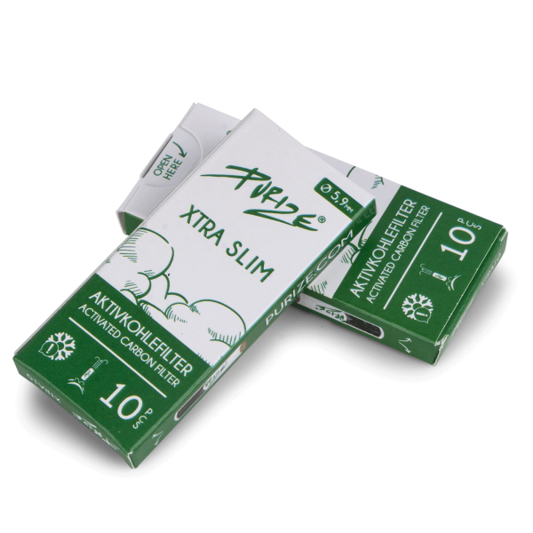 PURIZE XTRA Slim 10er Aktivkohlefilter