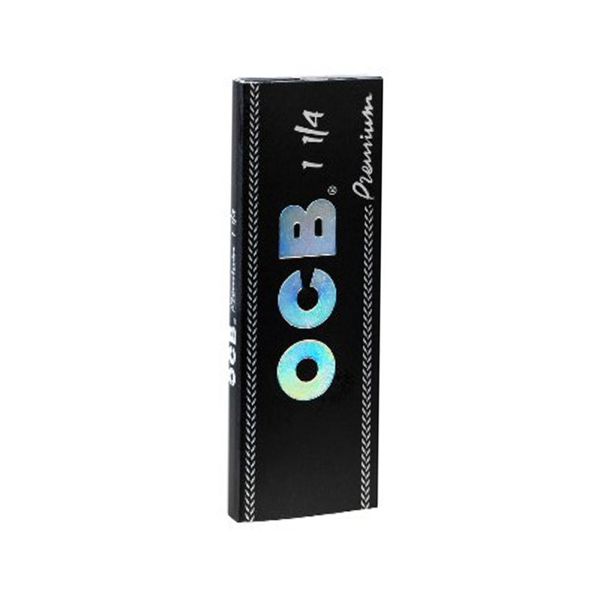 OCB Premium Schwarz 1¼ – 50 Blättchen (1 1/4 Size)