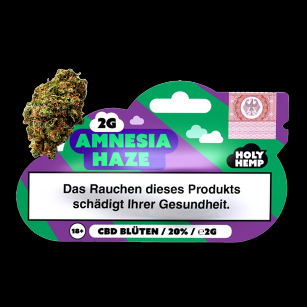 Holy Hemp - CBD Blüten - Amnesia Haze 2g | <0,2% THC
