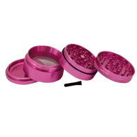 Elements Pink Grinder Aluminium 4-Part – Medium...