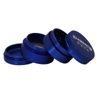 Elements Blue Aluminium Grinder 4-teilig – Mini Ø 39 mm