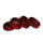 Elements Red Aluminium Grinder 4-teilig – Mini Ø 39 mm