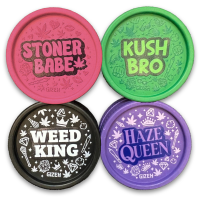 GIZEH Hemp Grinder – 2-teilig, Ø 55 mm, 420...