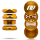 NV Grinder Magnetic Pyramid Grinder 4-Piece Ø 63 mm Growbee x Skinnywillswissen Edition Dunkelgrün
