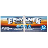 Elements Connoisseur 1 1/4 Papers mit Tips – 50 Leaves