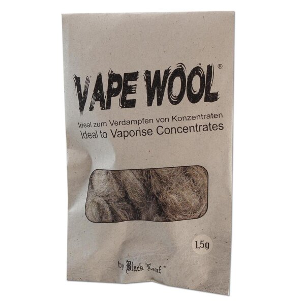 Black Leaf Vape Wool Hanffasern 10g