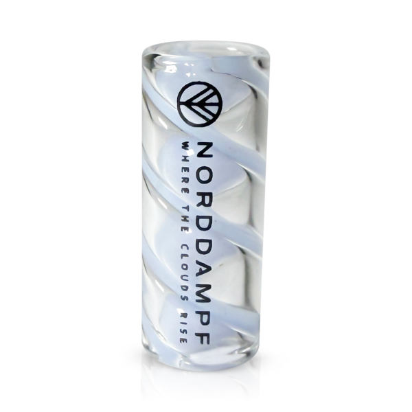 Norddampf Relict Twister Mundstück Milchblau 30mm