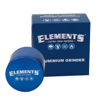 Elements Blue Grinder Aluminium 4-Part – Small...