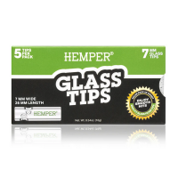 Hemper Glass Filter Tips 9 mm (5-Pack)