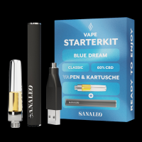 SANALEO VaPen Starterkit Classic Blue Dream CBD Vape