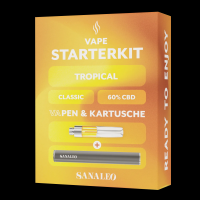 SANALEO VaPen Starterkit Classic Tropical CBD Vape