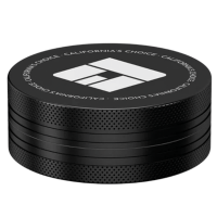Californias Choice 2-Teiliger Aluminium Grinder Compton schwarz
